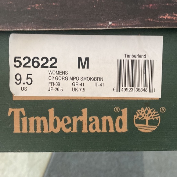 TIMBERLAND WOMENS 9.5  BSFP MOTION EFFICIENCY SYSTEM HIKING SHOE - Picture 9 of 9